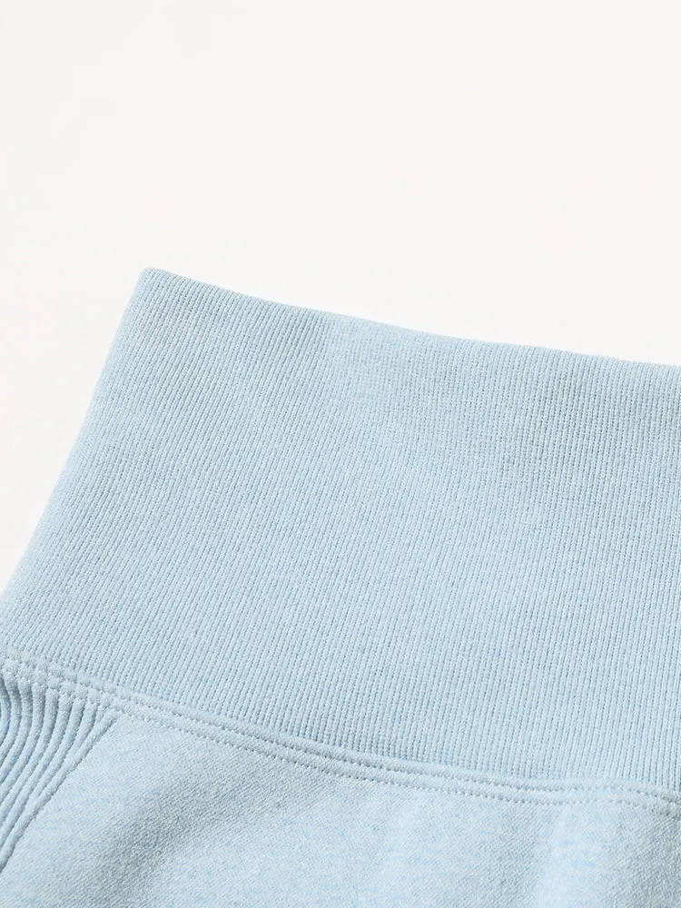 杢調シームレスヒップアップパンツ レギンス