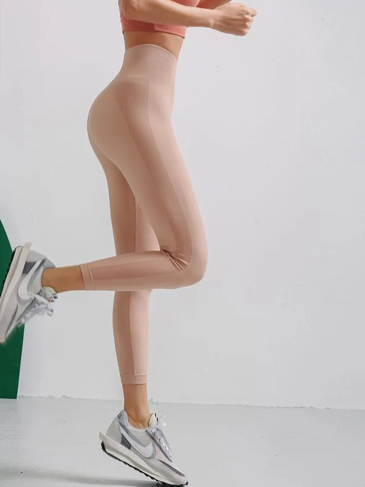 7分丈 パンツ レギンス ハイウエスト