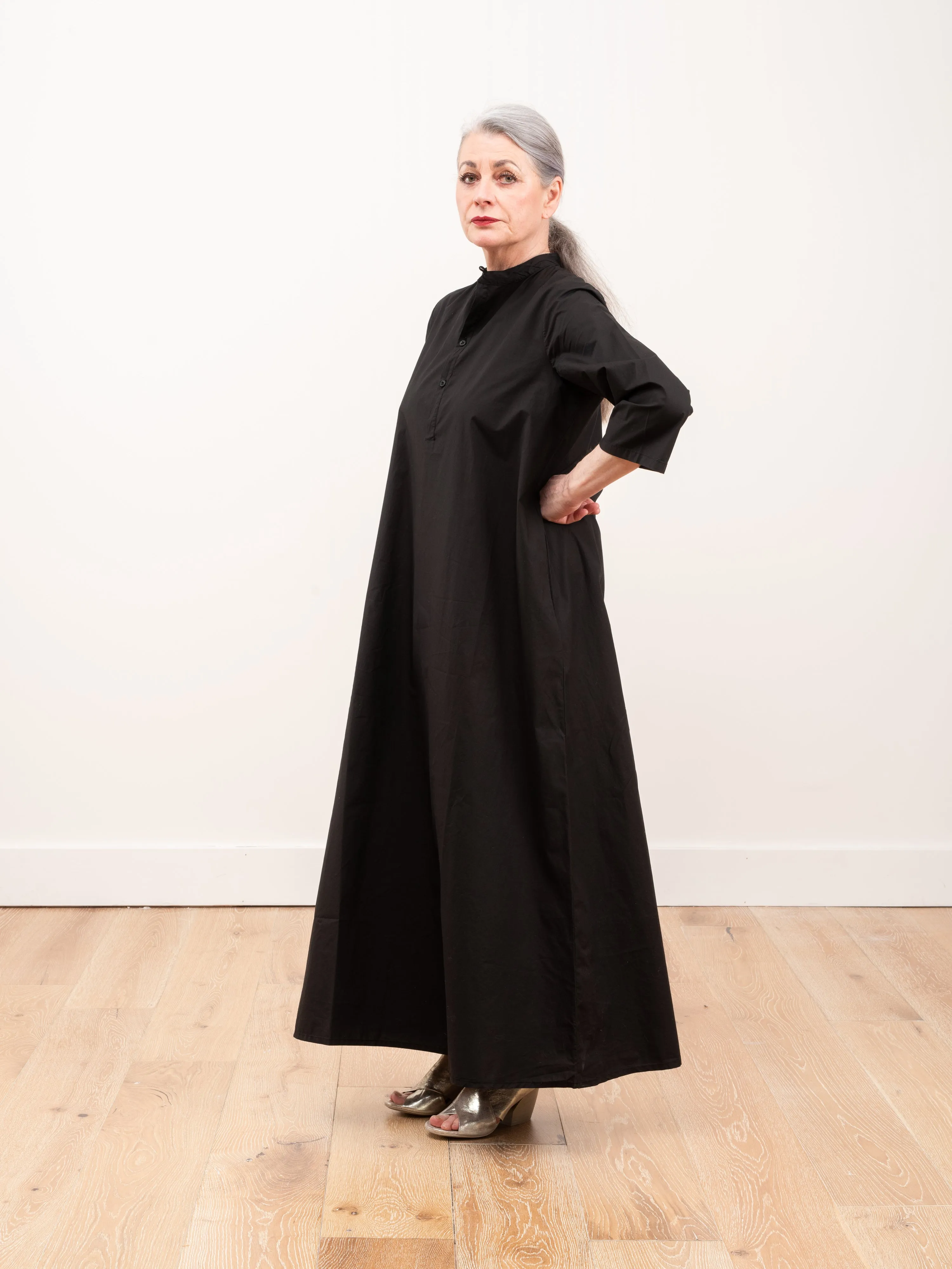 abito kenya dress - black