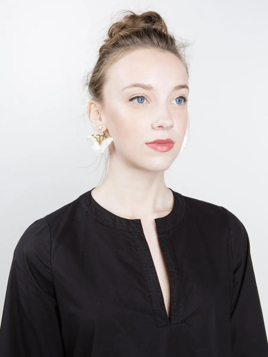 abito pigi dress - black