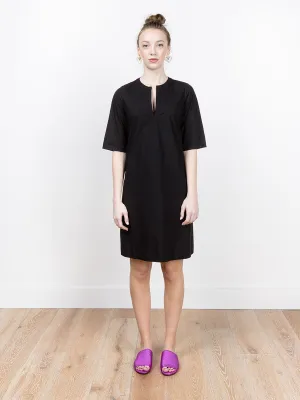 abito pigi dress - black