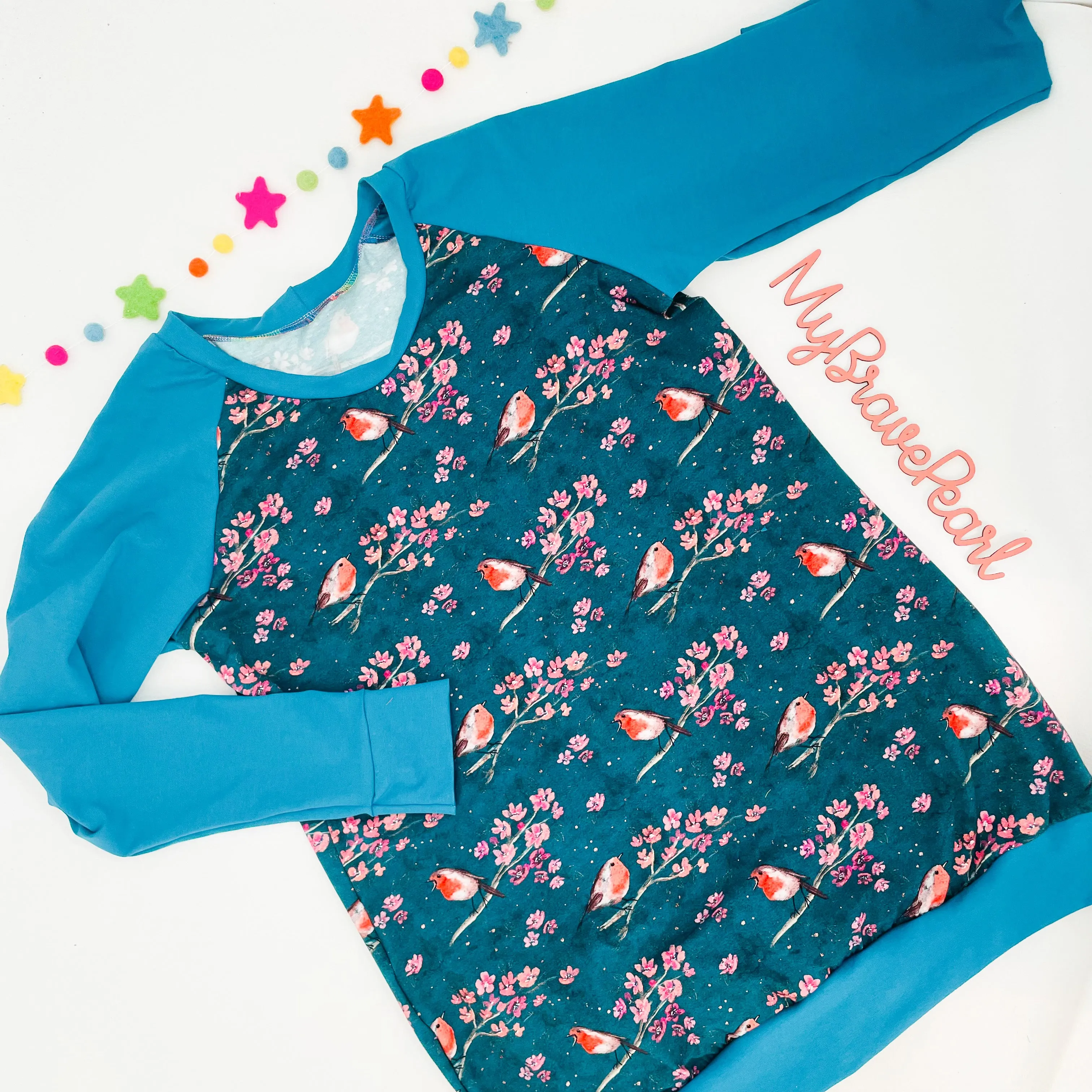 Adults Raglan Tunic Length Jumper - Curve Fit