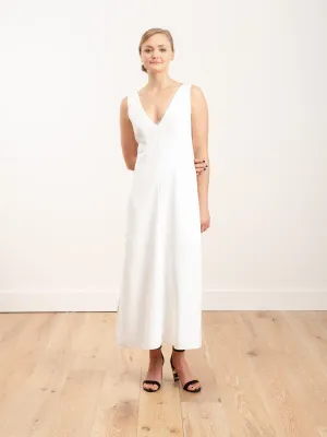 agate dress - white