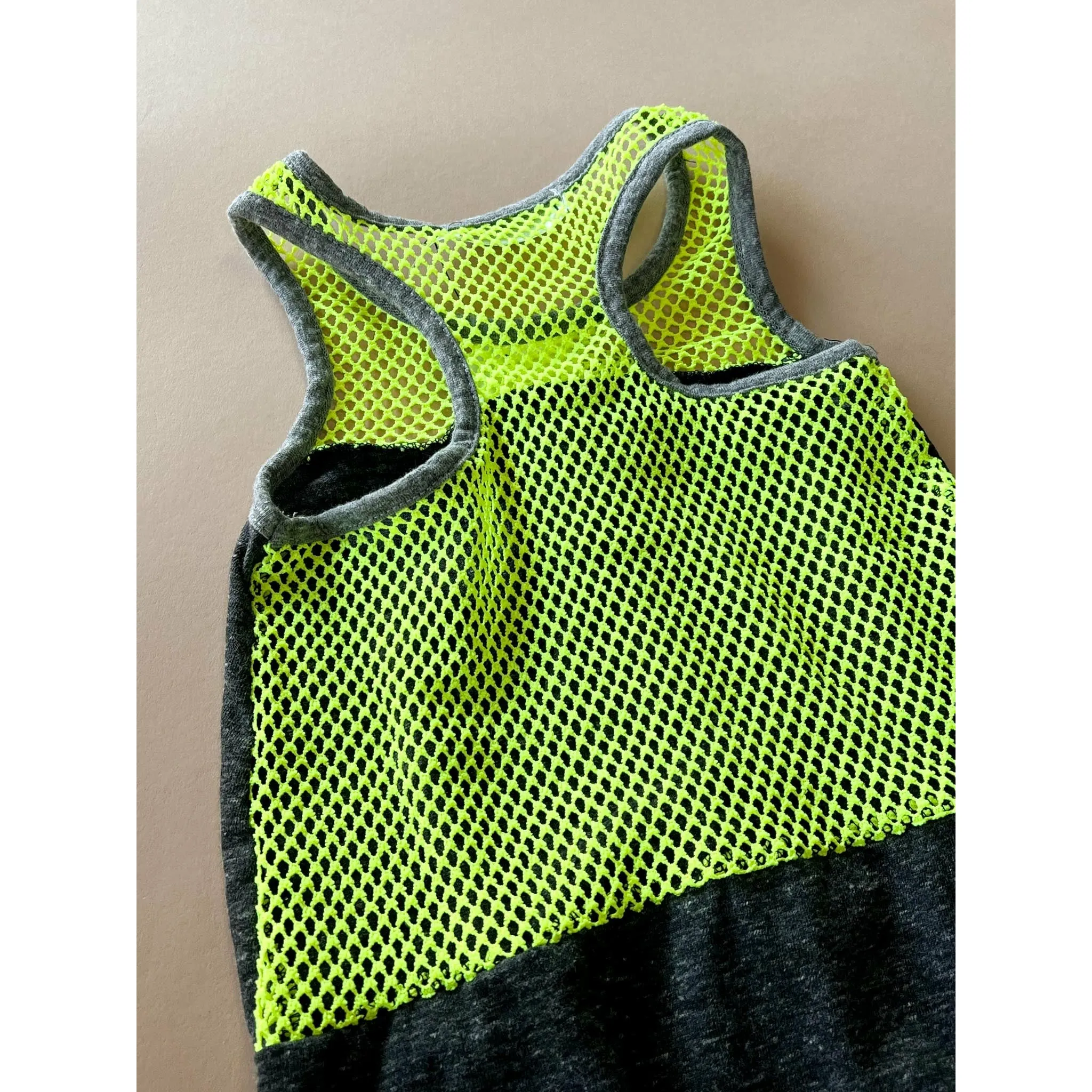 Ainsley-Neon Dress | Charcoal