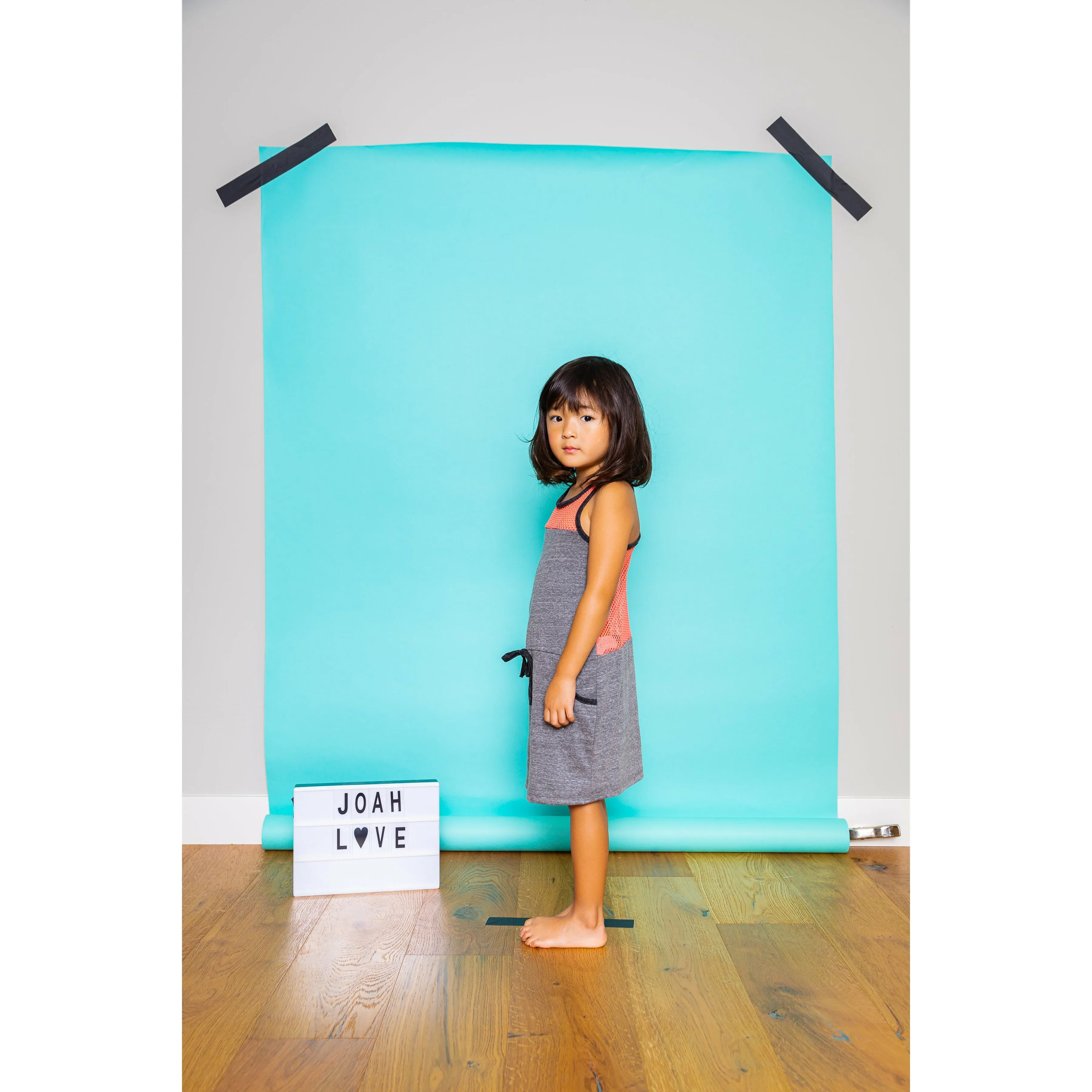 Ainsley-Neon Dress | Charcoal