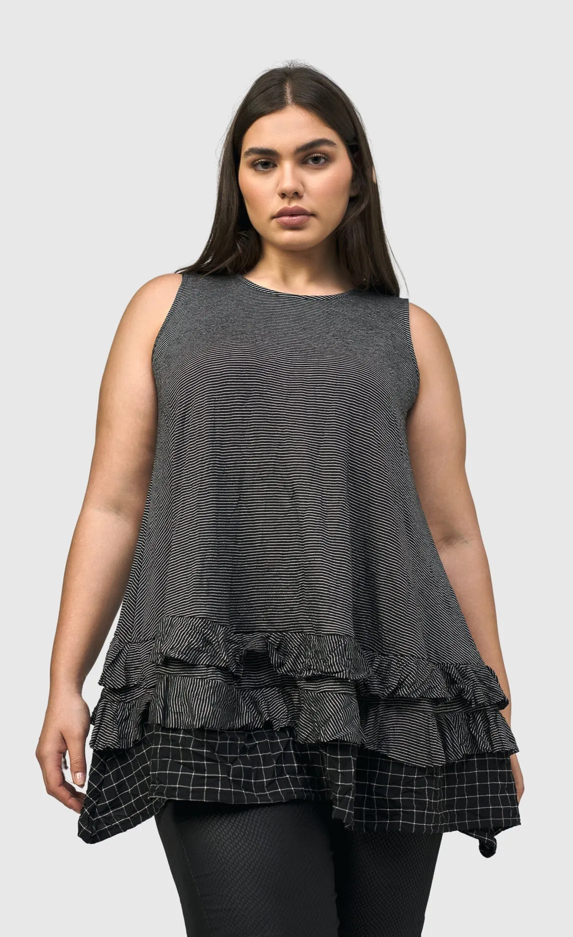 Alembika Mix Thalia Sleeveless Tunic Top