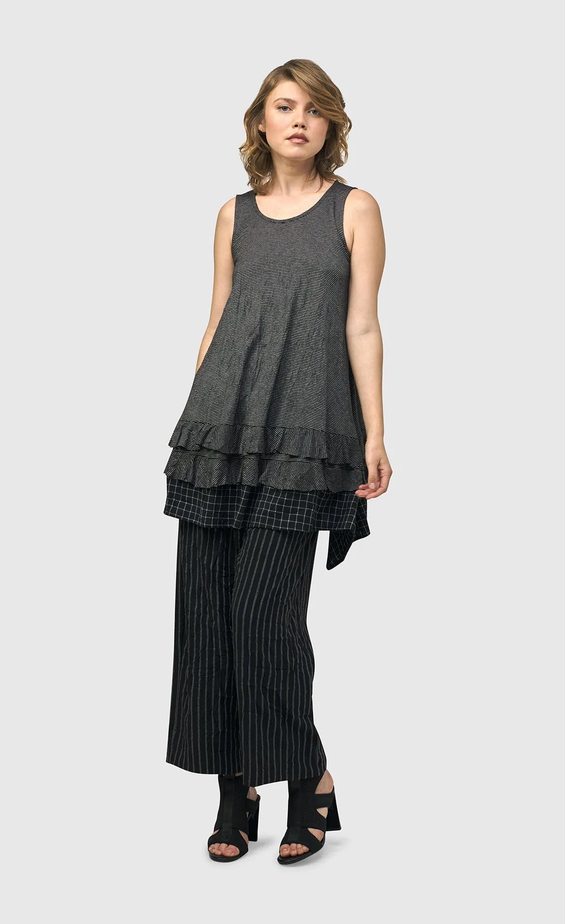 Alembika Mix Thalia Sleeveless Tunic Top