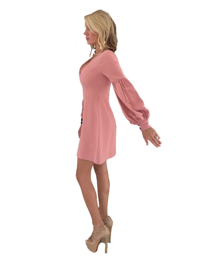 Alexis Ellena Dress in Ash Pink