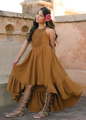 Amala Dress in Cumin