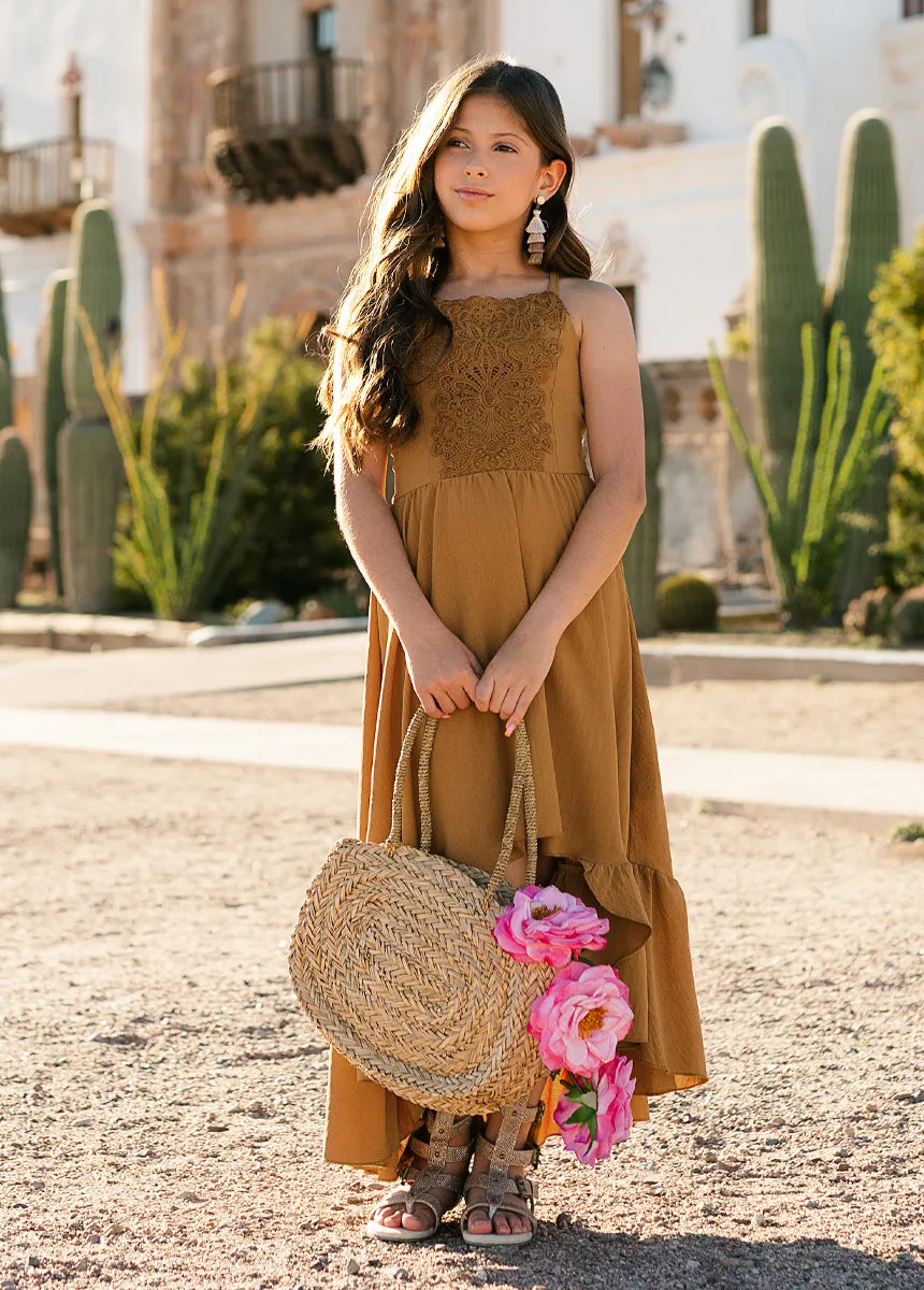 Amala Dress in Cumin