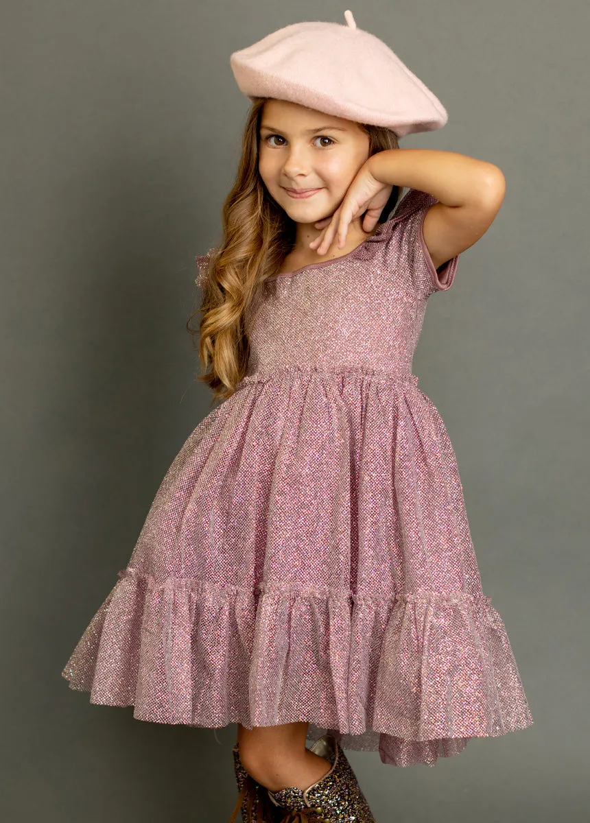 Andria Dress in Raisin