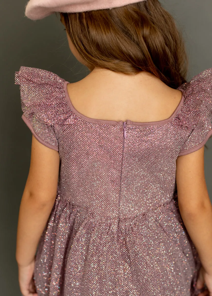 Andria Dress in Raisin