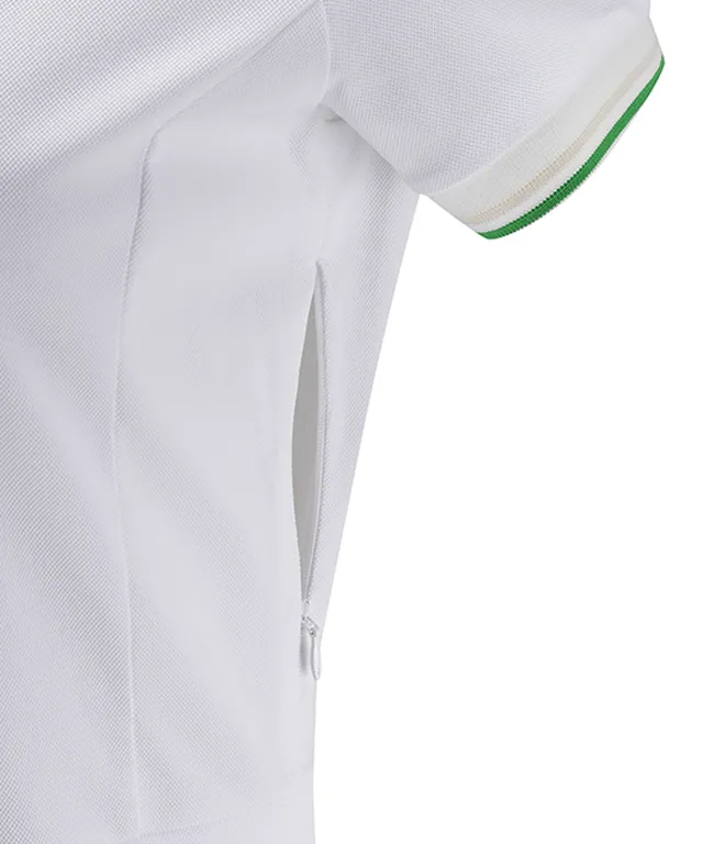 ANEW Golf: Women Pleated Skirt Pique Dress - White