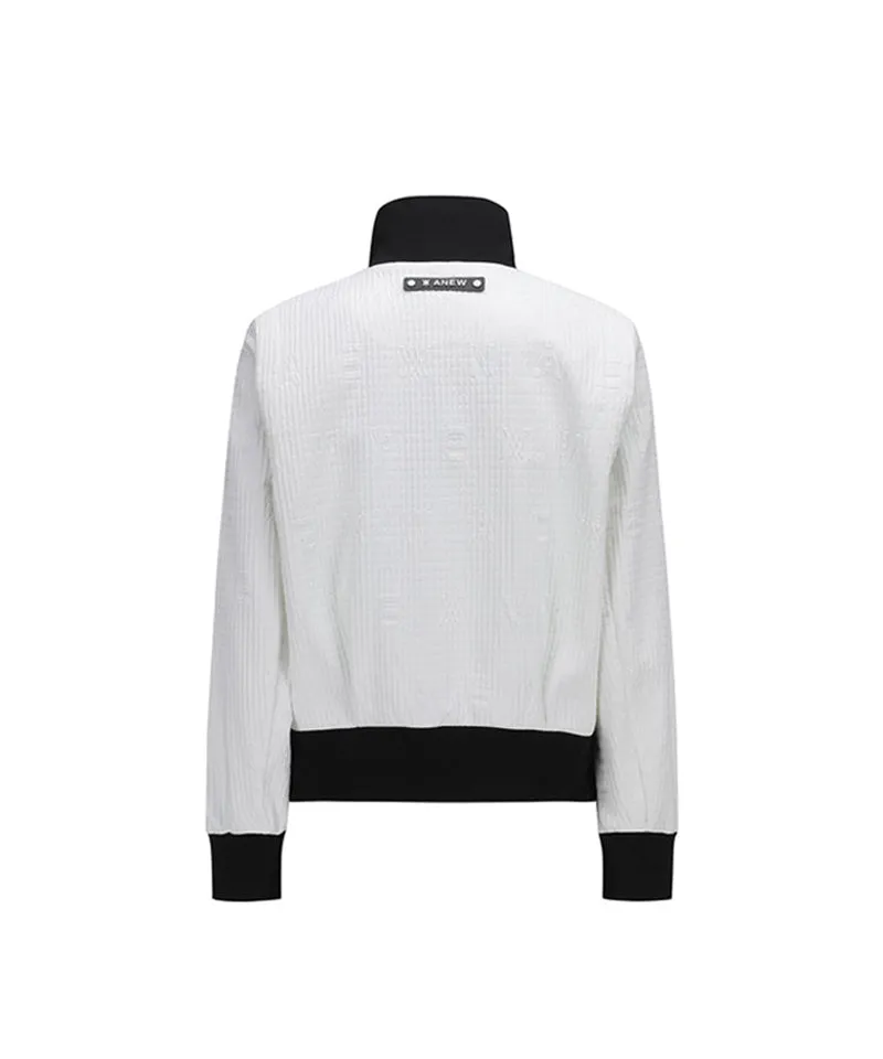 ANEW Golf Women's Anew Embo Logo Jacket - White