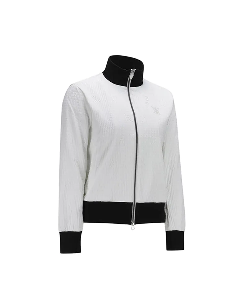 ANEW Golf Women's Anew Embo Logo Jacket - White