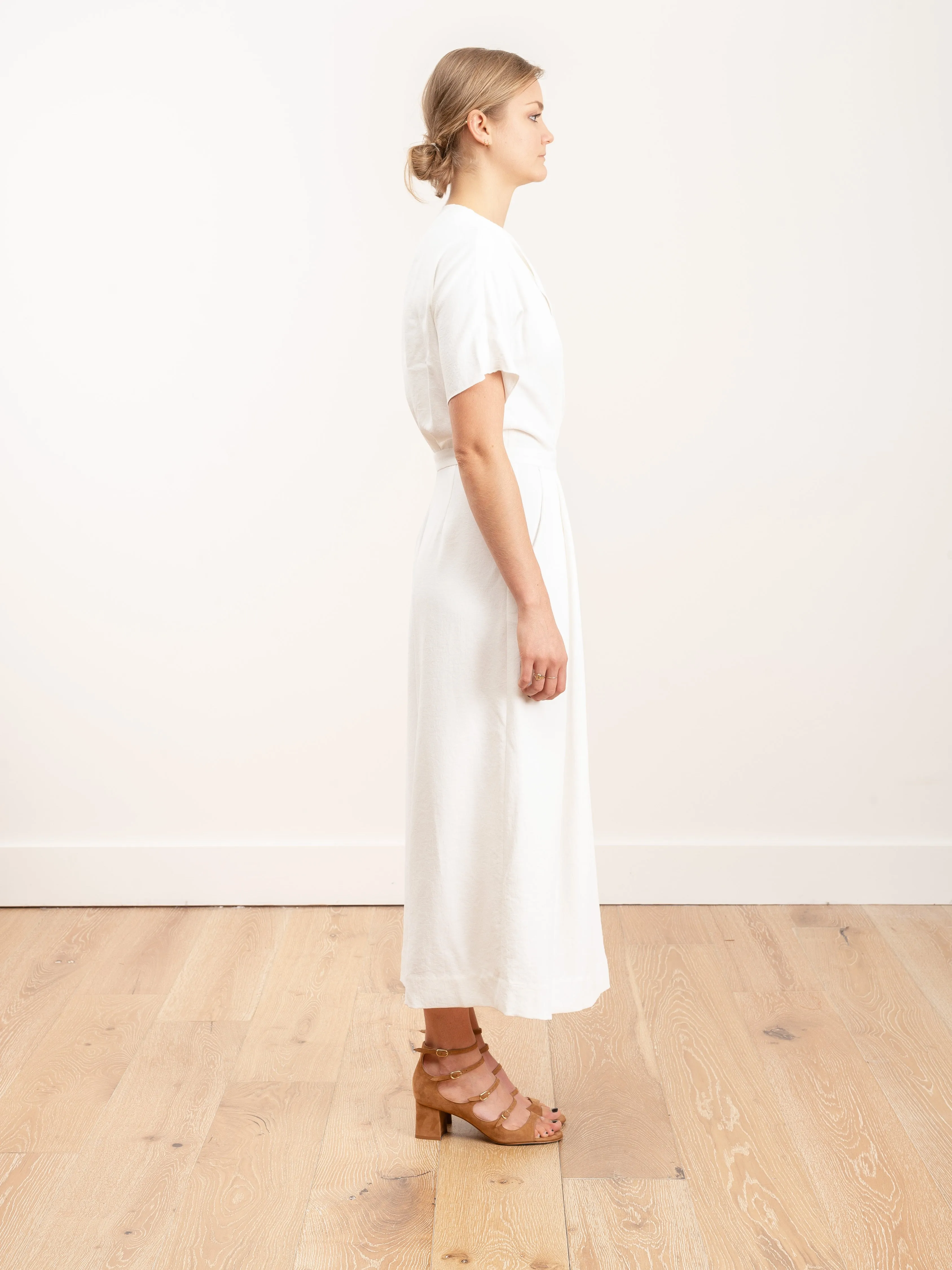 ardent jumpsuit - white