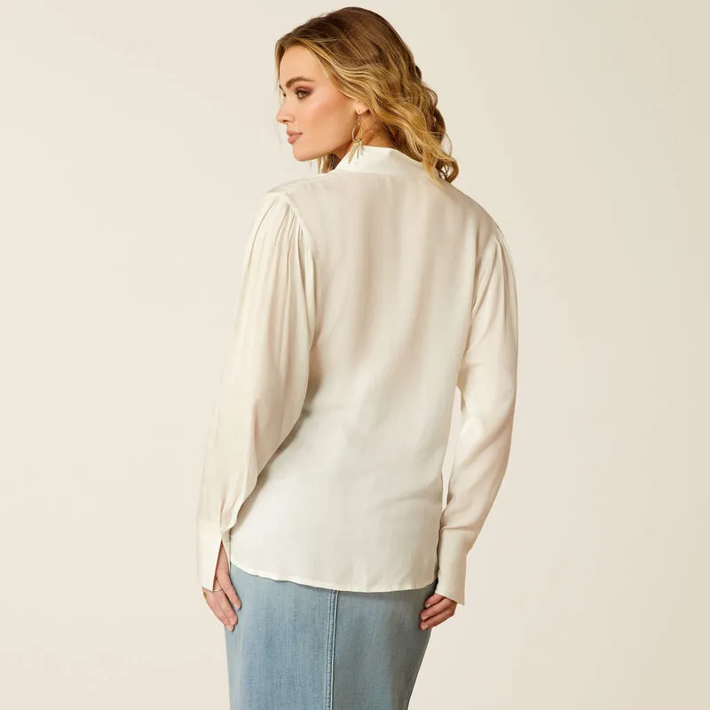 Ariat WMS Adelaide Top Cloud Dancer 10052641