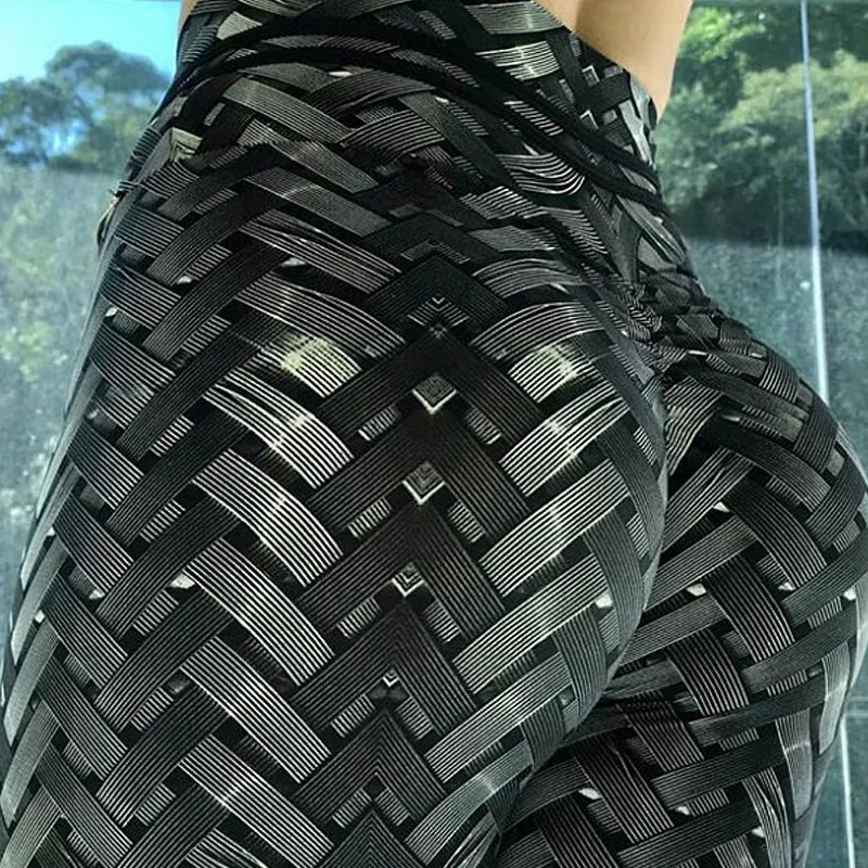 Armour Weave Print Leggings
