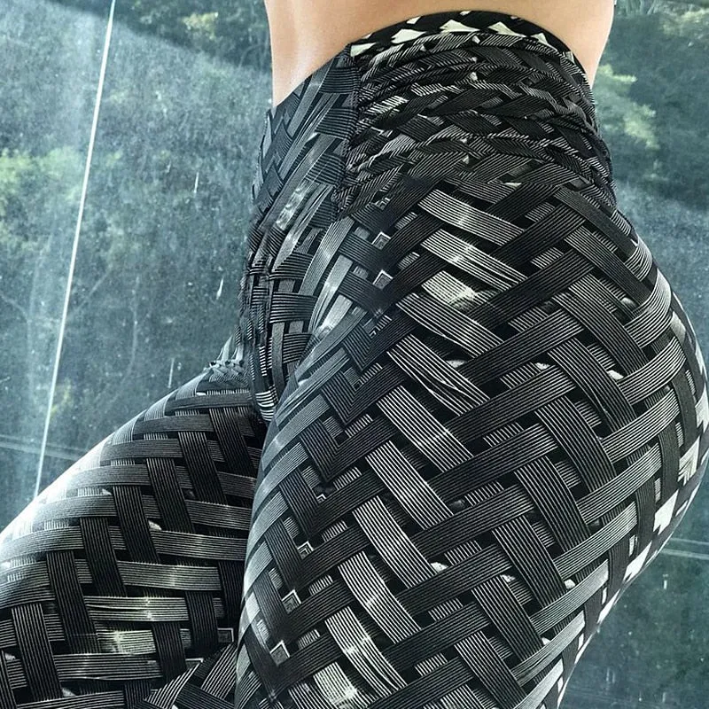 Armour Weave Print Leggings