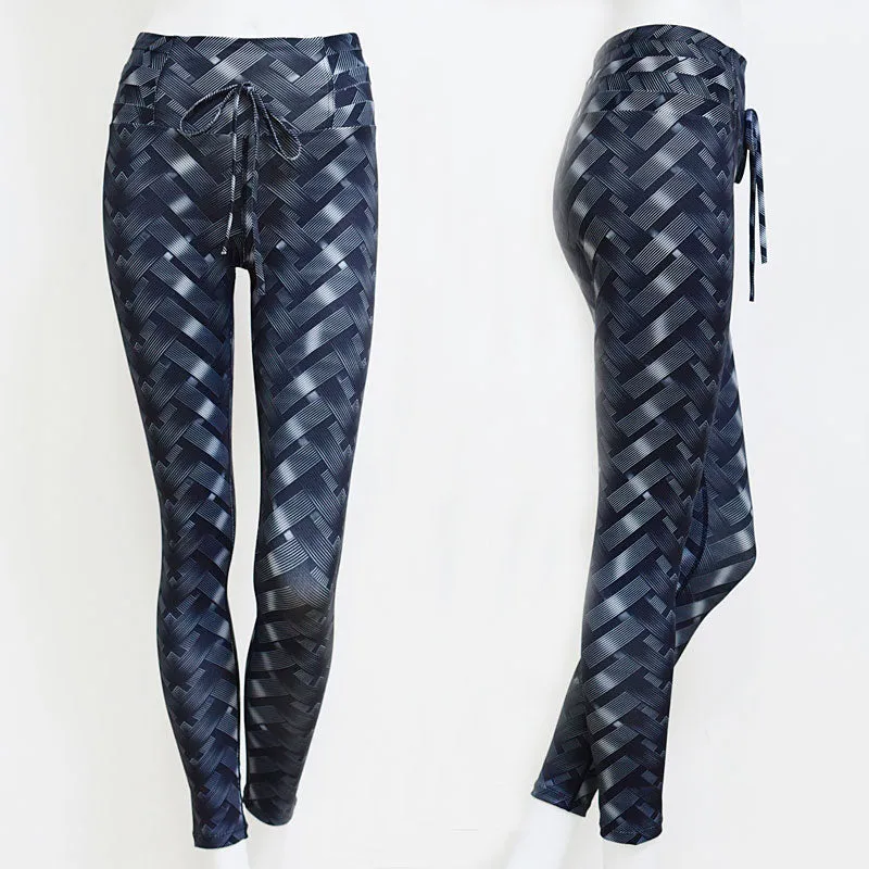 Armour Weave Print Leggings