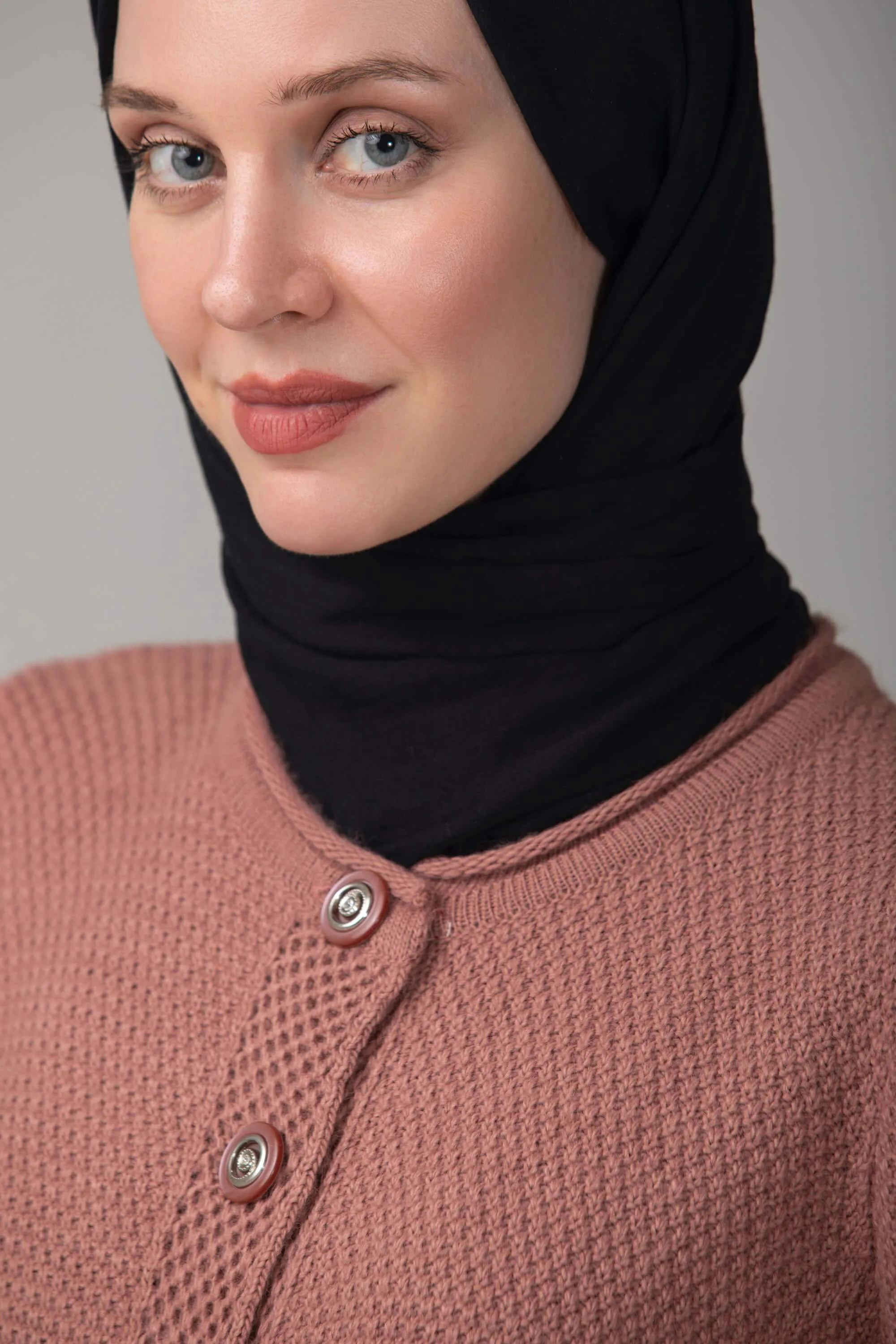 Bahija Modest Sweatshirt | Dusky Pink