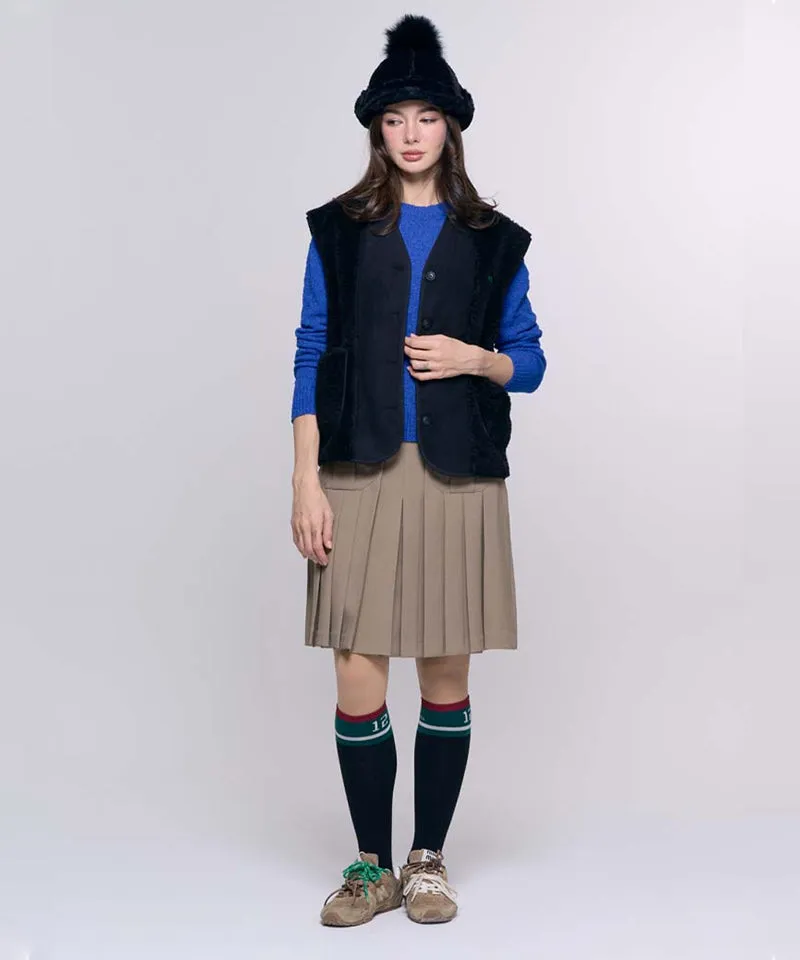 BENECIA 12 Fleece Vest - Black