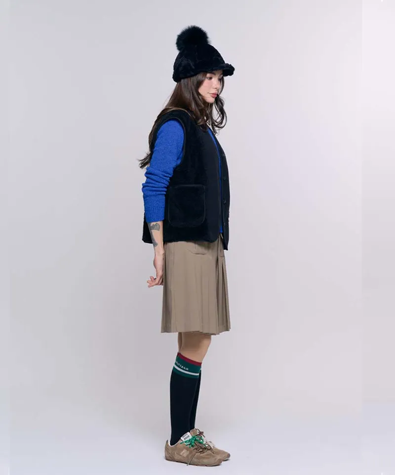 BENECIA 12 Fleece Vest - Black
