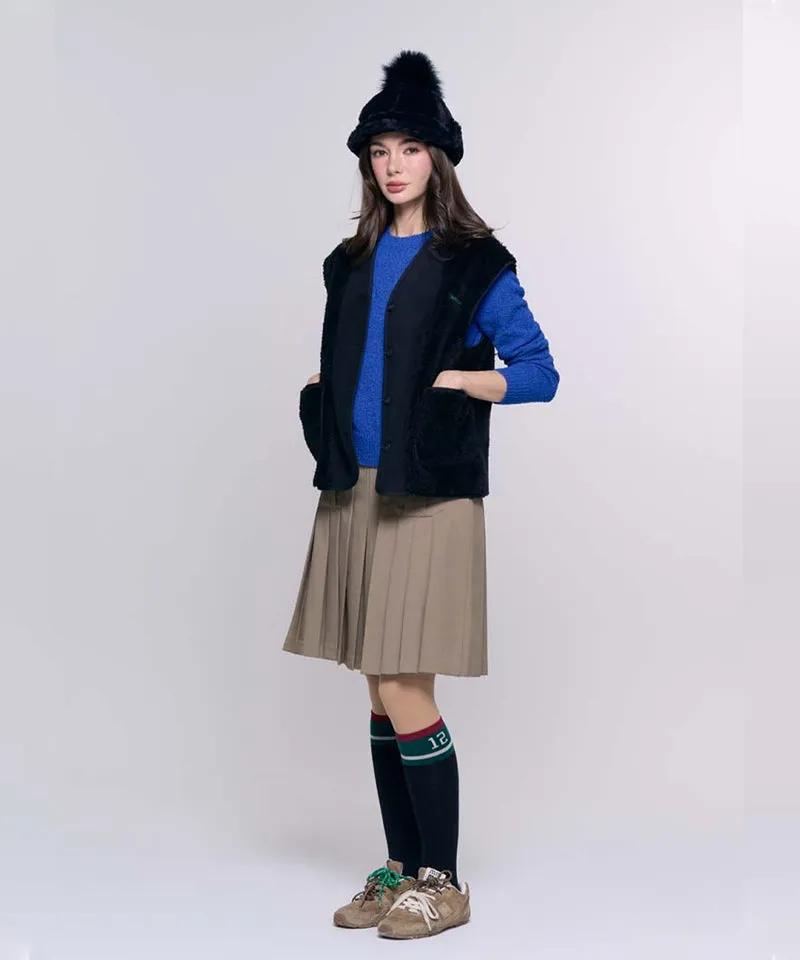BENECIA 12 Fleece Vest - Black