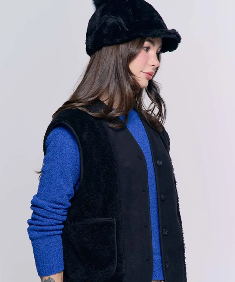 BENECIA 12 Fleece Vest - Black
