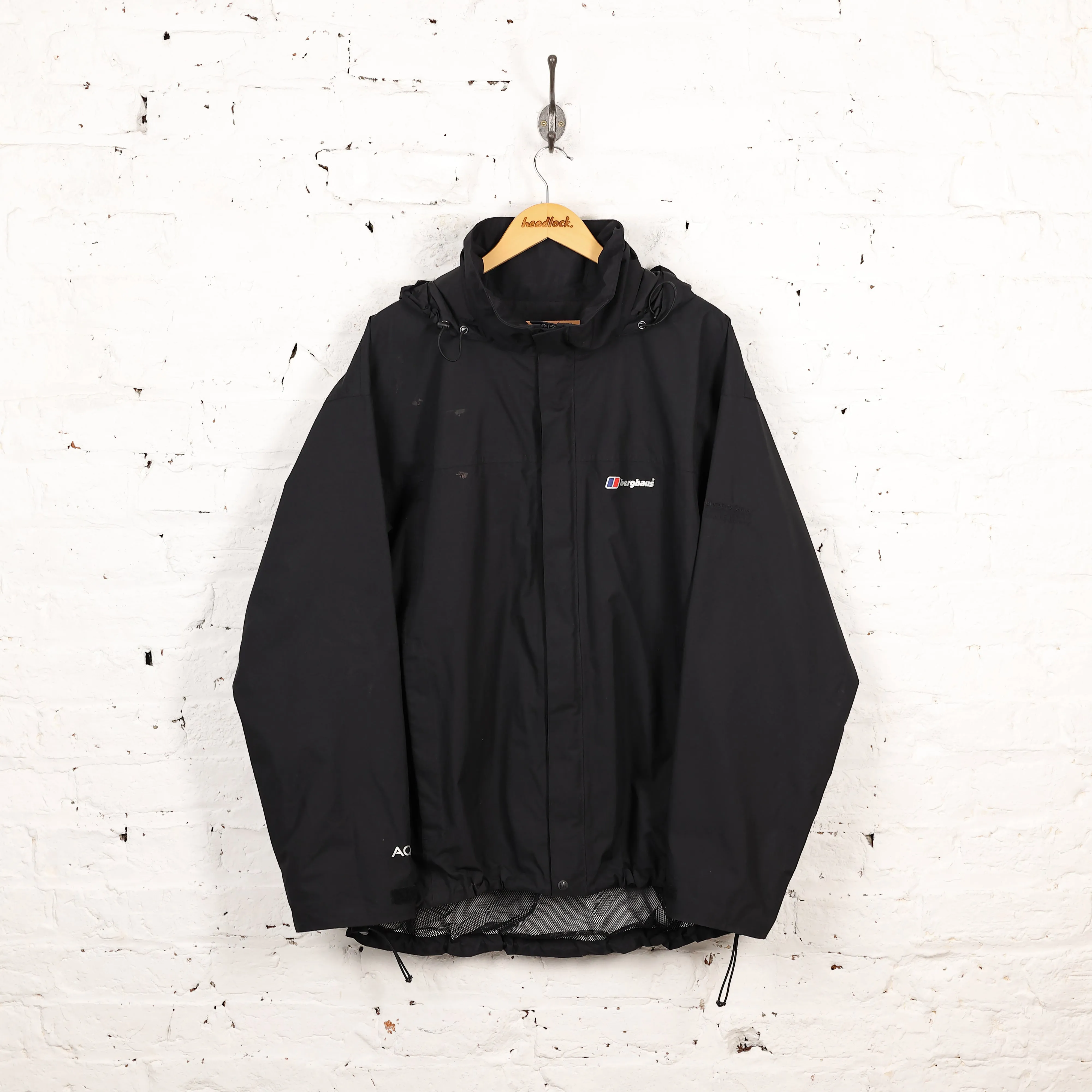 Berghaus AQ2 Rain Jacket - Black - XXL