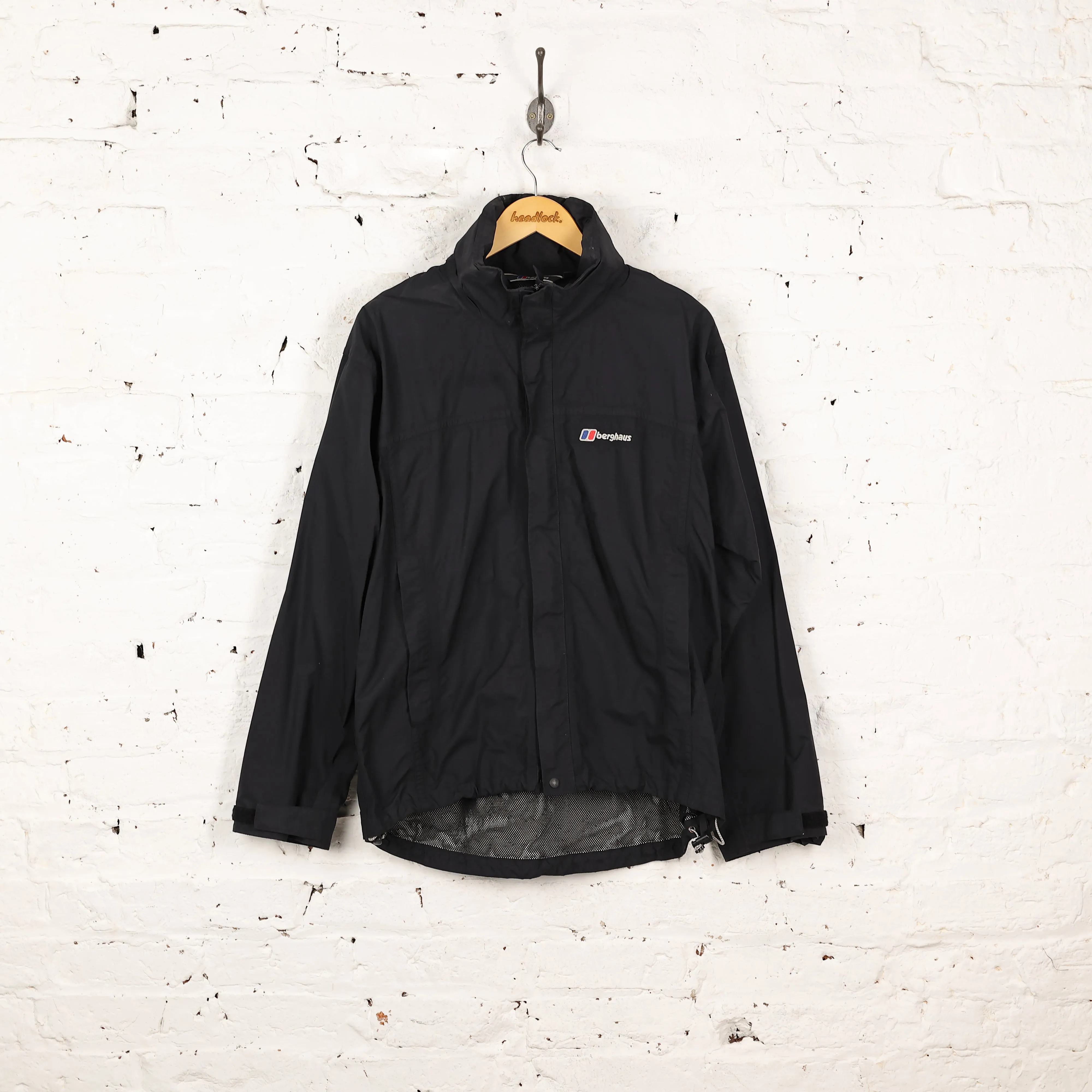 Berghaus Aquafoil Rain Jacket - Black - M