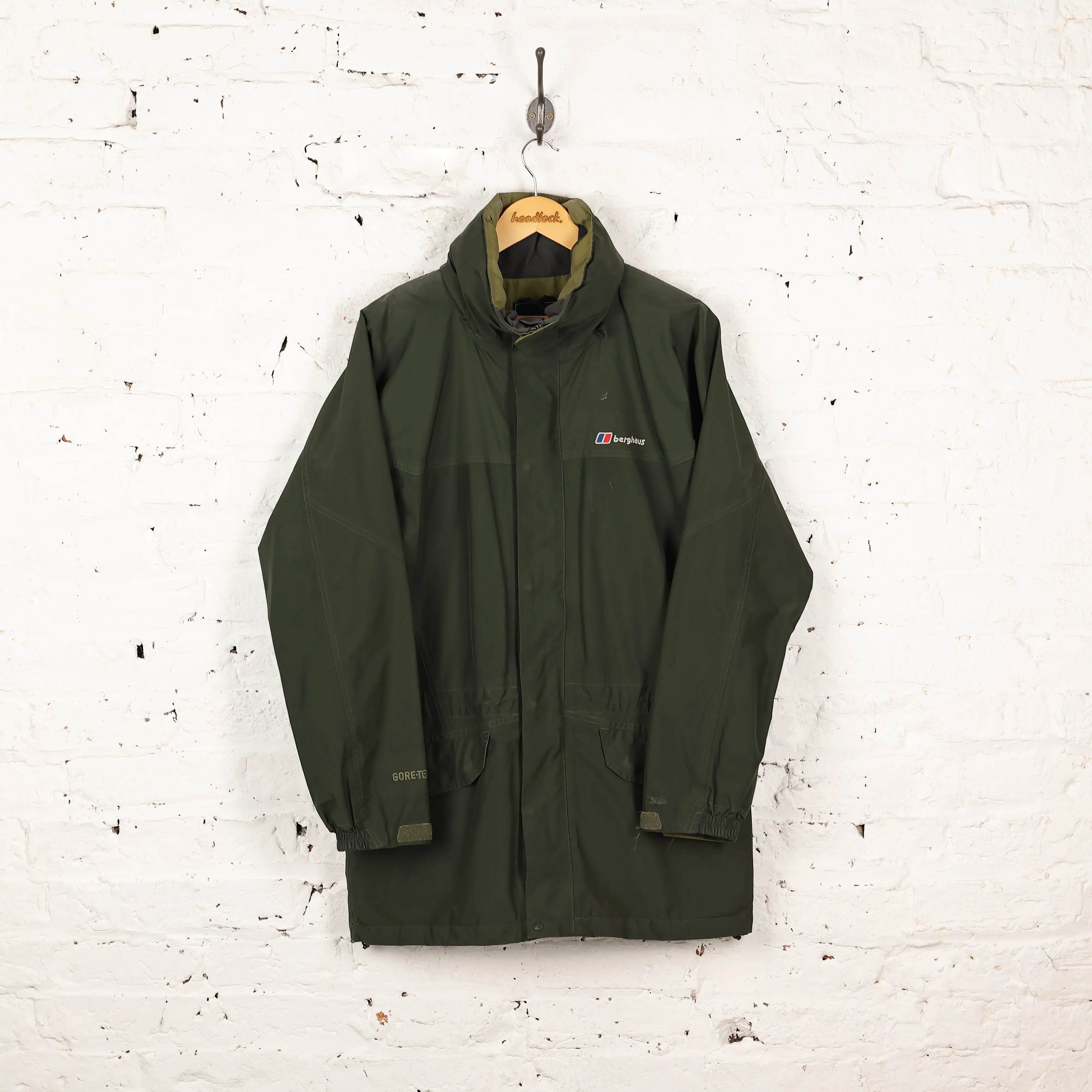 Berghaus Gore Tex Rain Jacket - Green - S