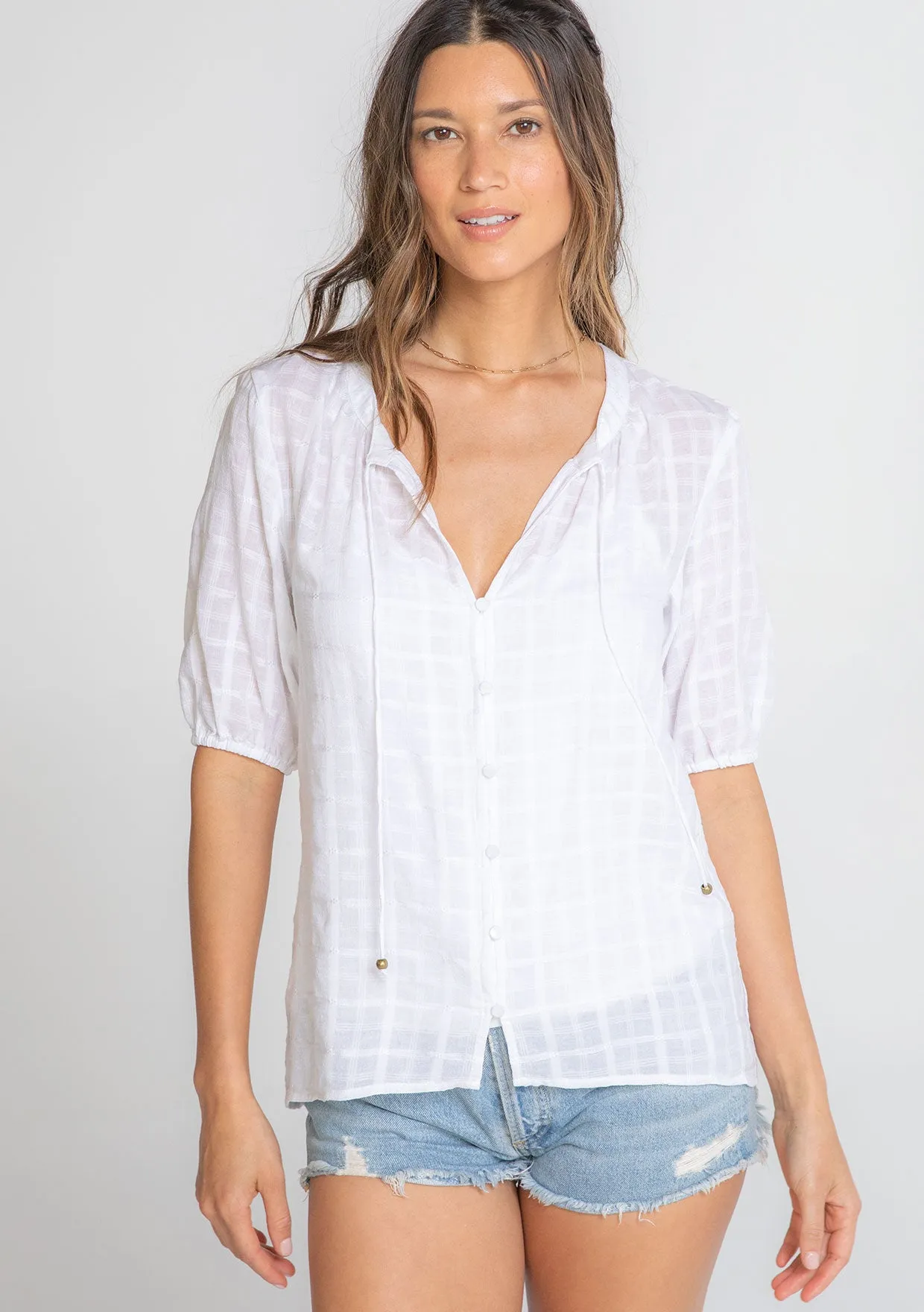 Big Sur Peasant Top