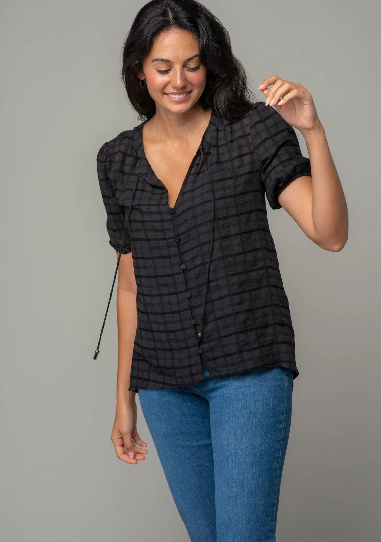 Big Sur Peasant Top