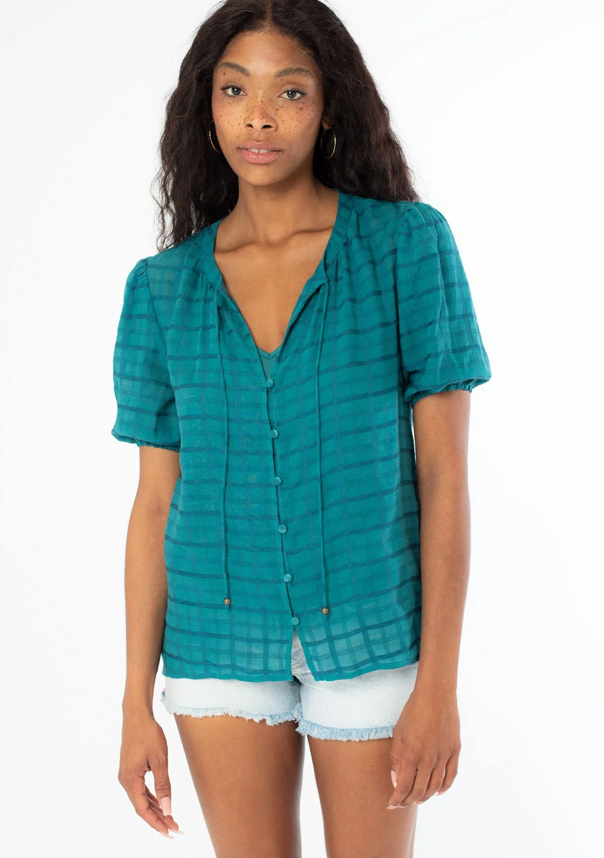 Big Sur Peasant Top
