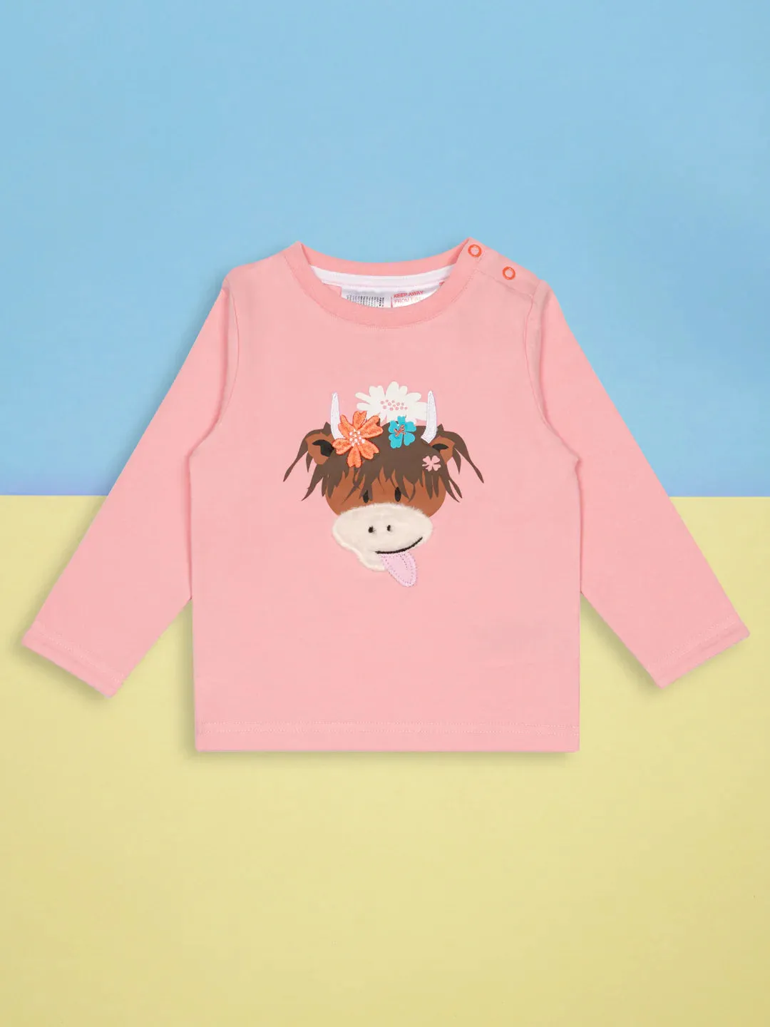 Blade & Rose Bonnie Highland Cow Infant T-Shirt