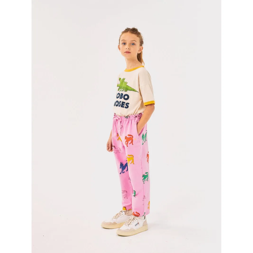 Bobo Choses - Wonder Horse all-over paper bag jogging pants