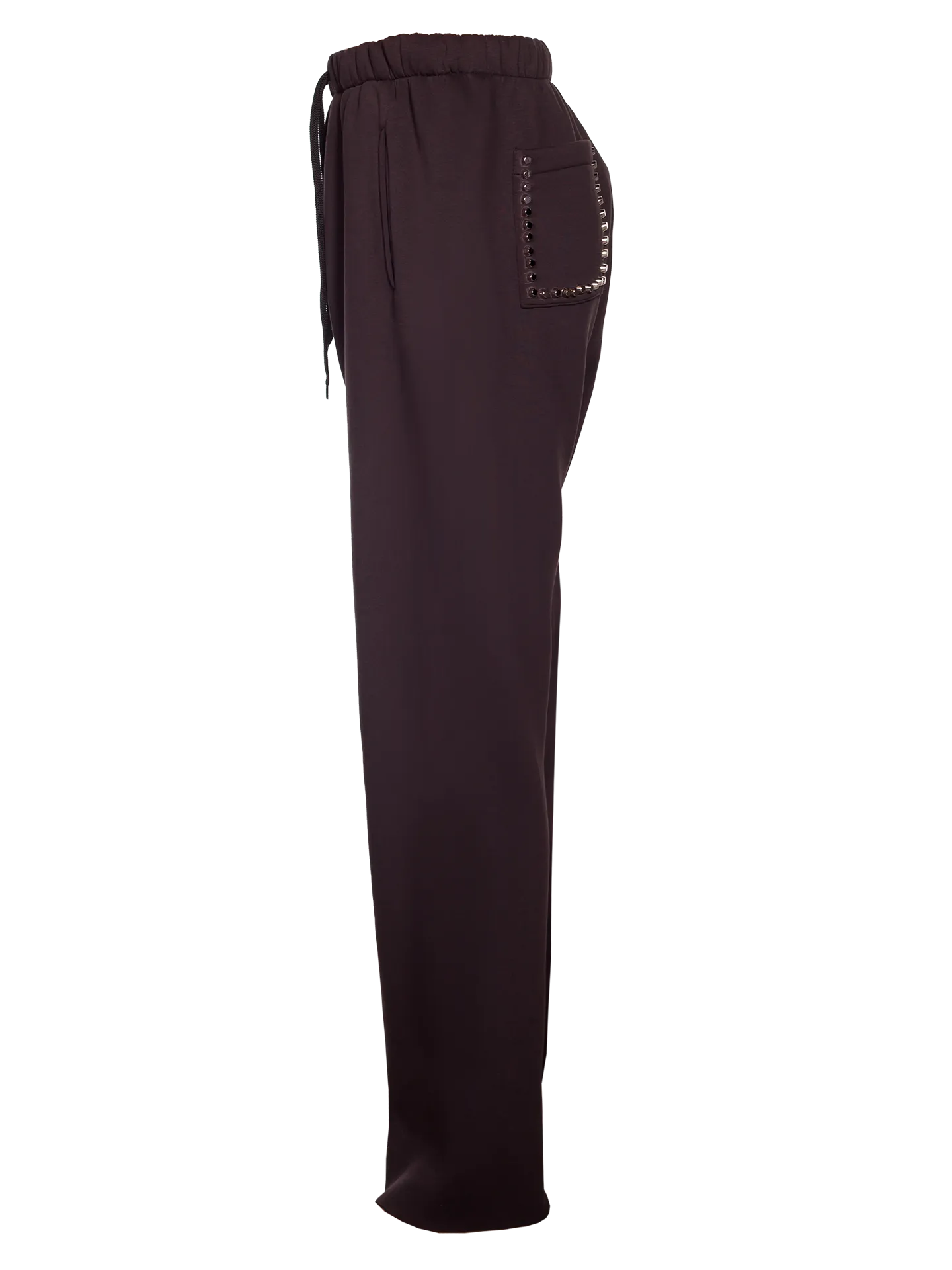 Brown Jogging Pants With Spikes