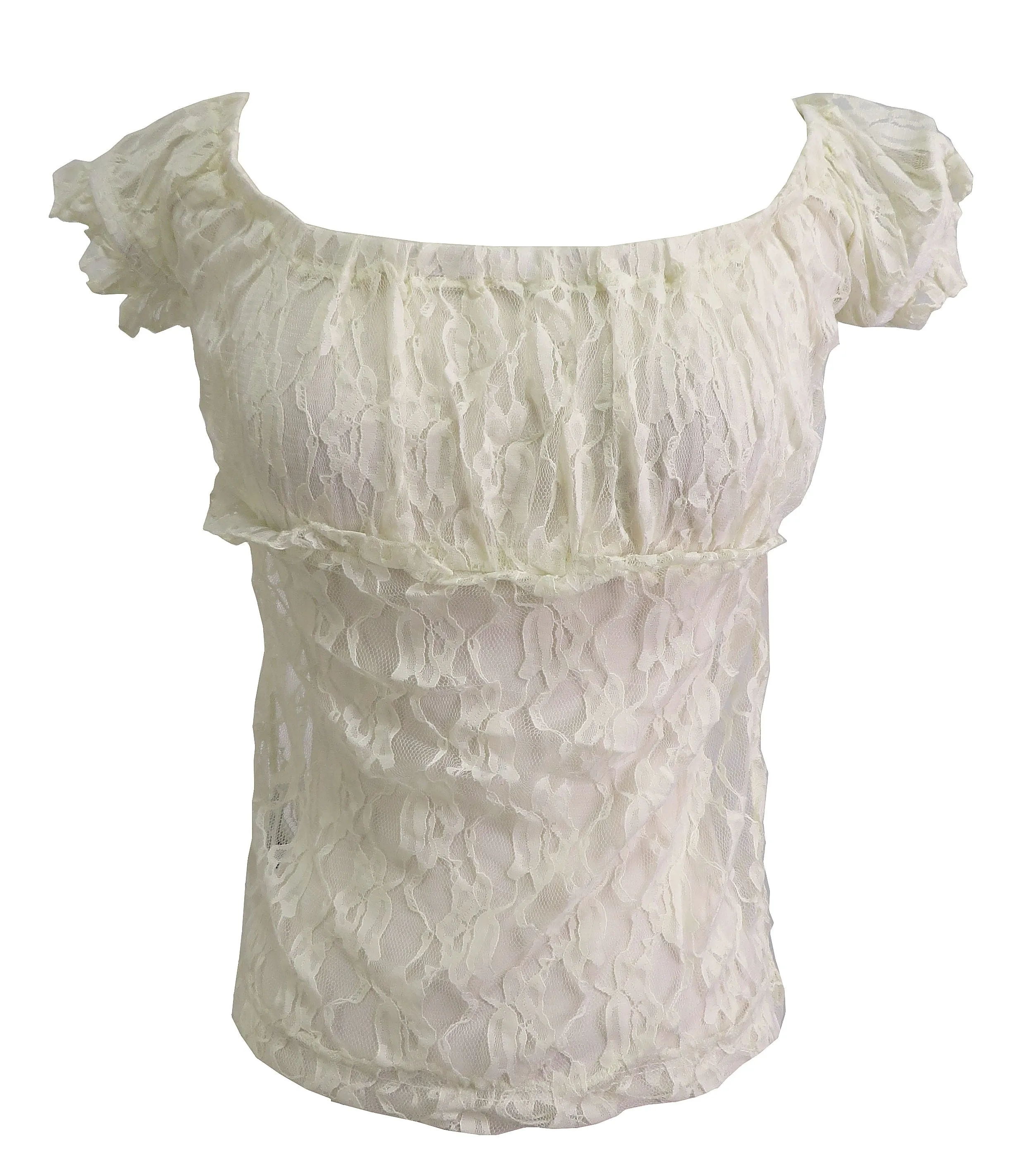 Burleska Women's Gothic Gypsy Peasant Pirate Corset Top Octoberfest