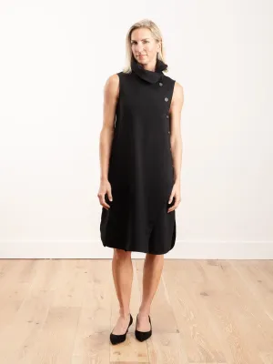 button neck dress