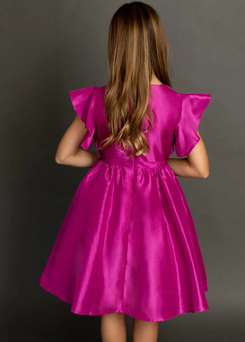 Camryn Dress in Berry