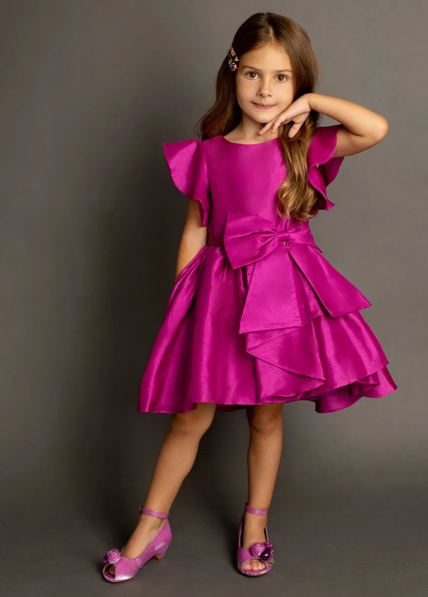 Camryn Dress in Berry