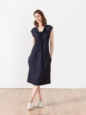 cinched cord dress