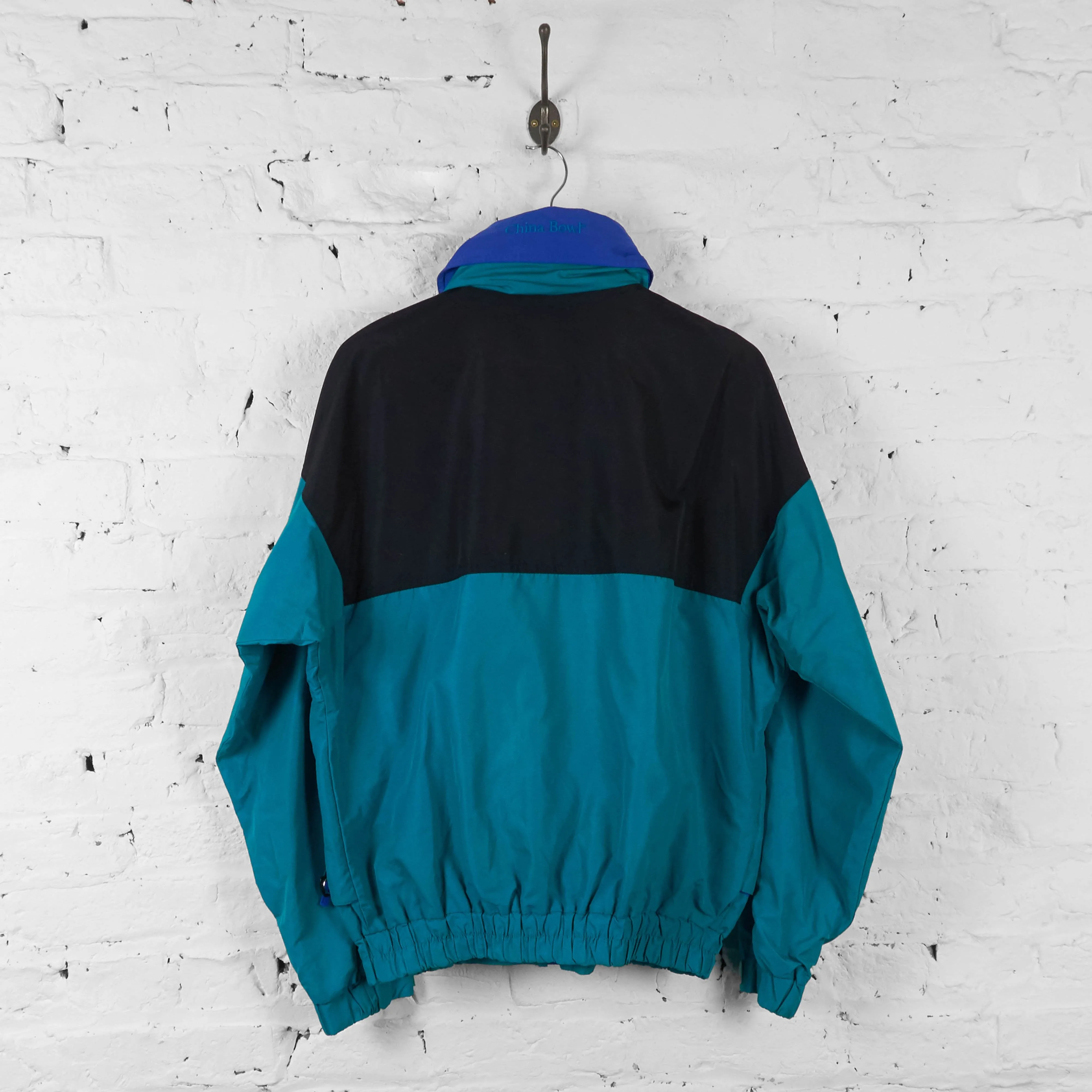 Columbia 90s Rain Jacket Coat - Green - M