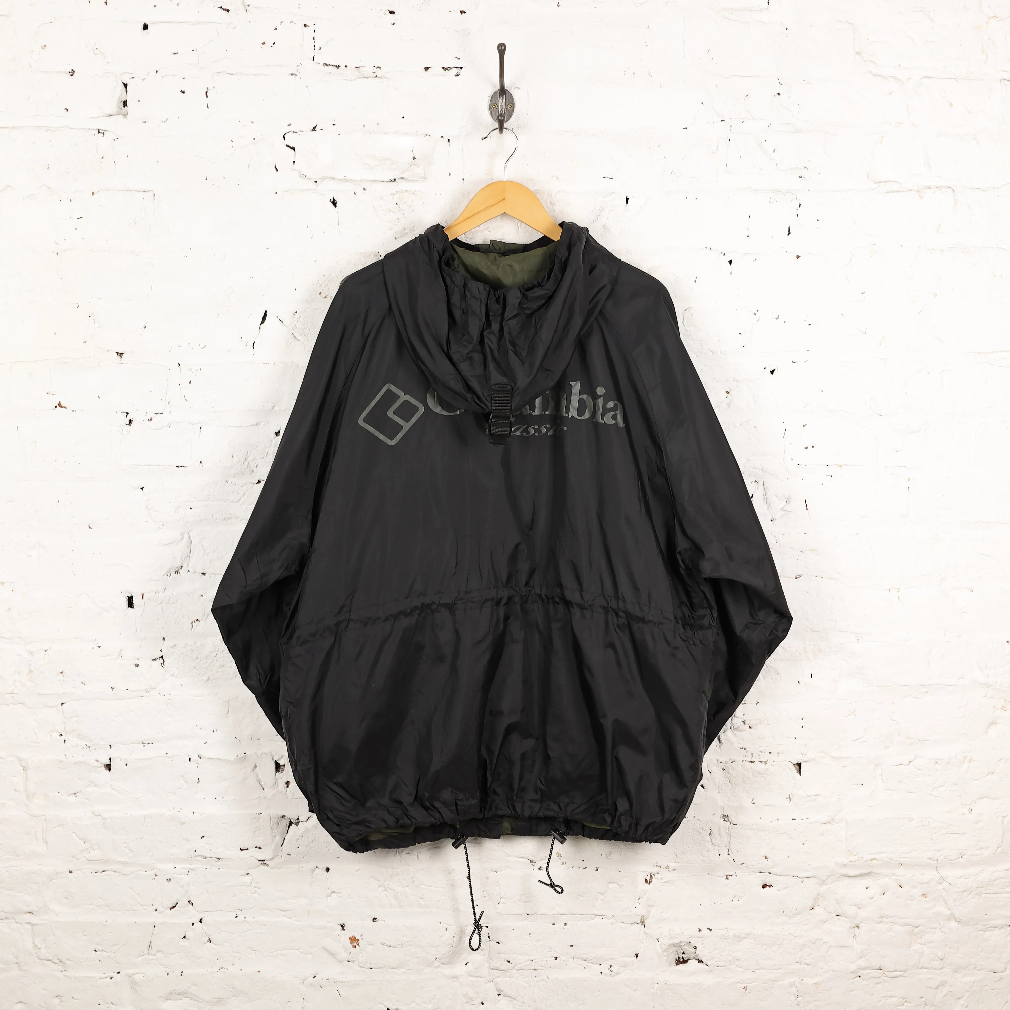 Columbia Classic 90s Rain Jacket - Black - XL