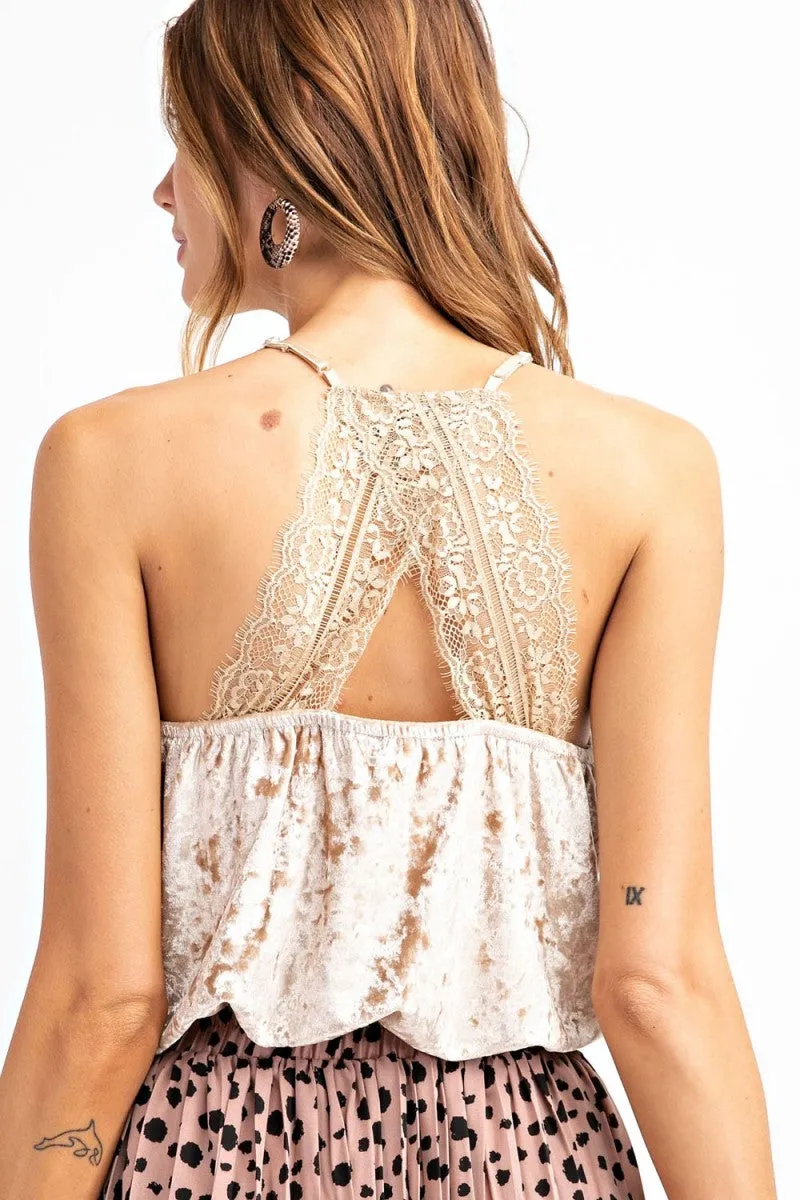 Crushing On You Ice Velvet Cami