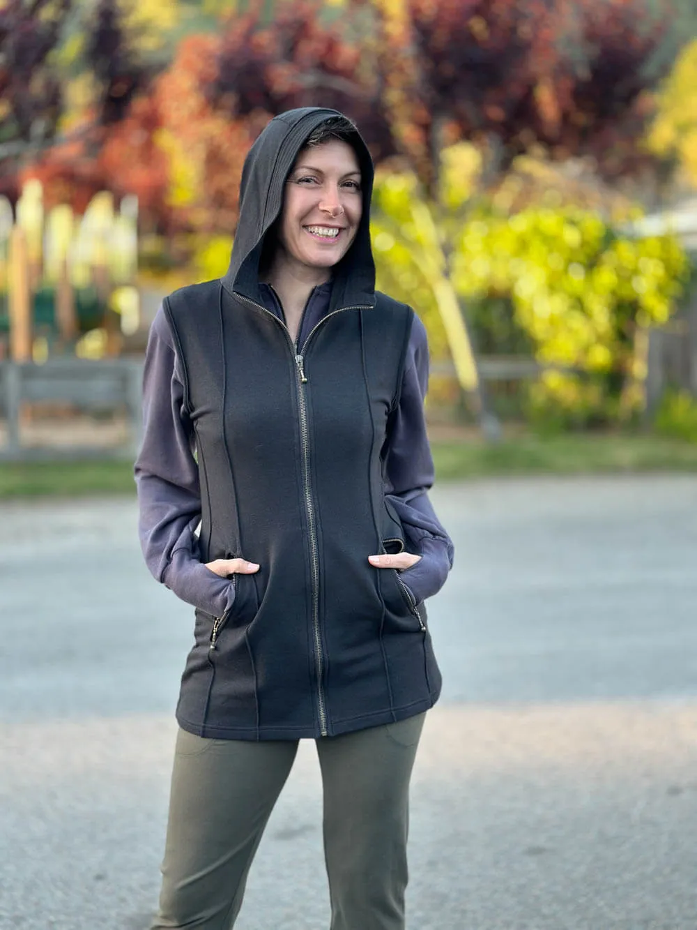 CU Bamboo Fleece Midi Vest