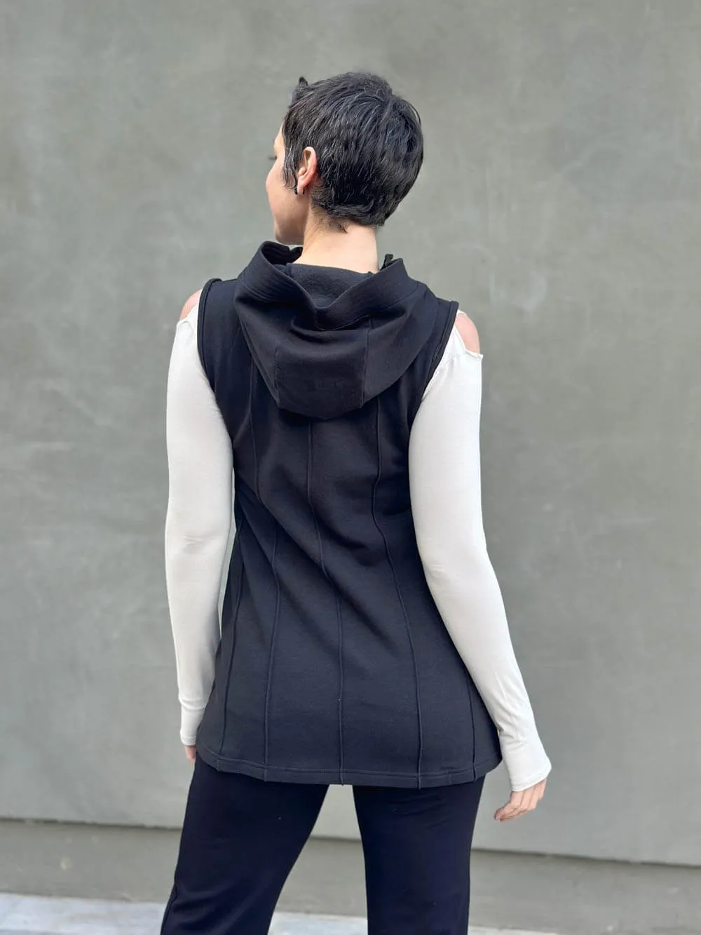 CU Bamboo Fleece Midi Vest