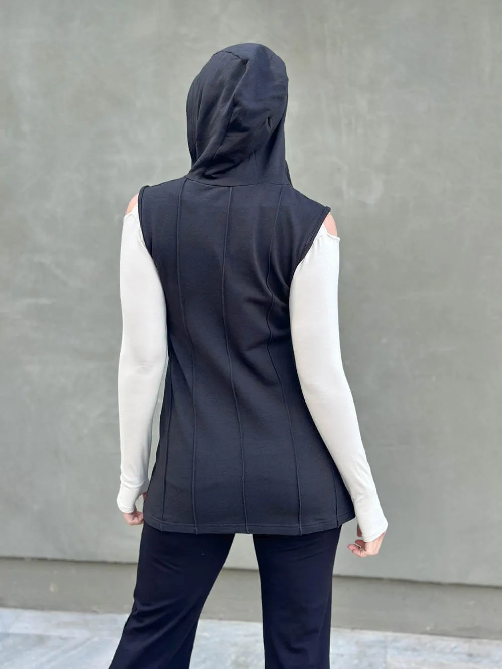 CU Bamboo Fleece Midi Vest