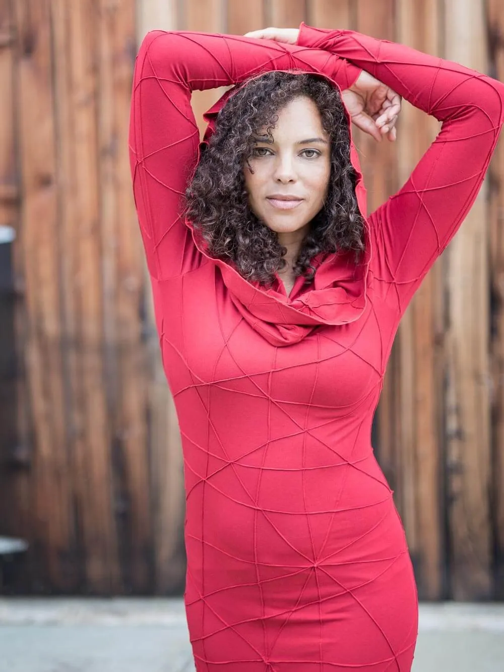 CU Texture Cowl Tunic